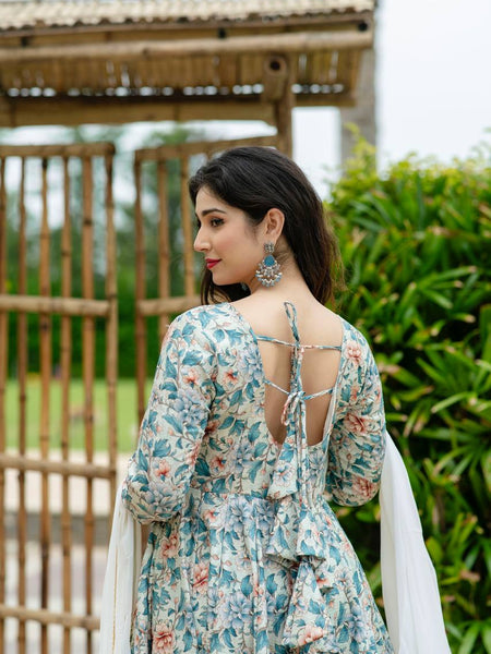 Ishika's Premium Anarkali Suit Set