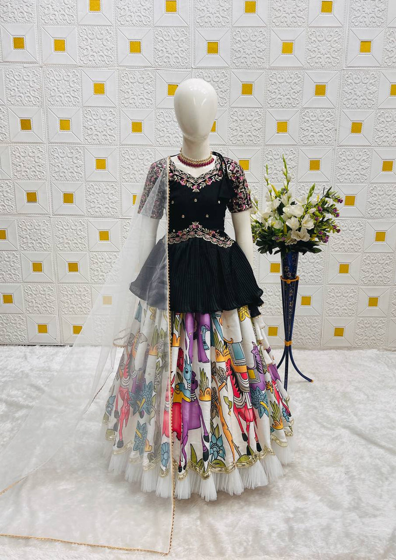 NEW DESIGNER  LAHENGA SET FULLY STTICHED OC-208 Off-White