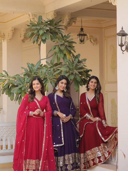 Bansi's New Premium Qaulity Gown Set