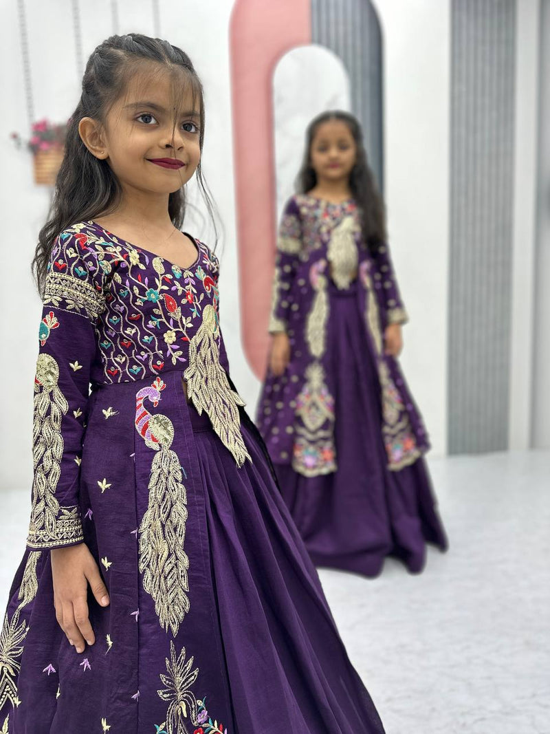 Premium Quality Heavy Traditional Crop Top with Shrug