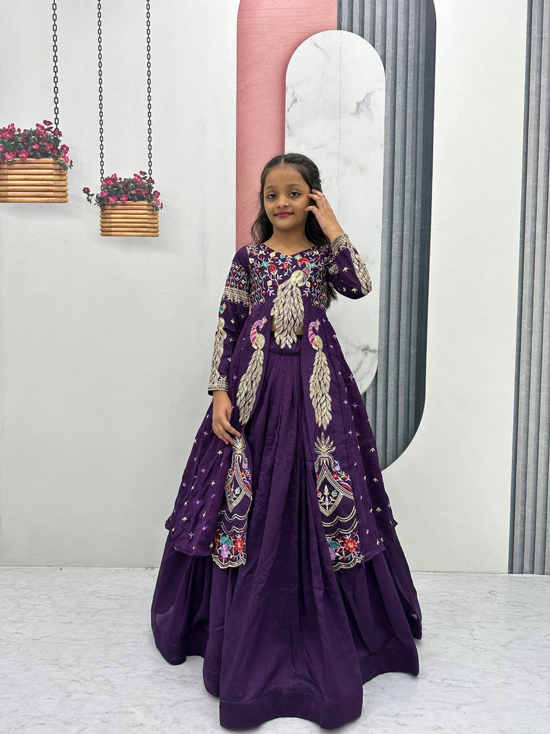 Premium Quality Heavy Traditional Crop Top with Shrug