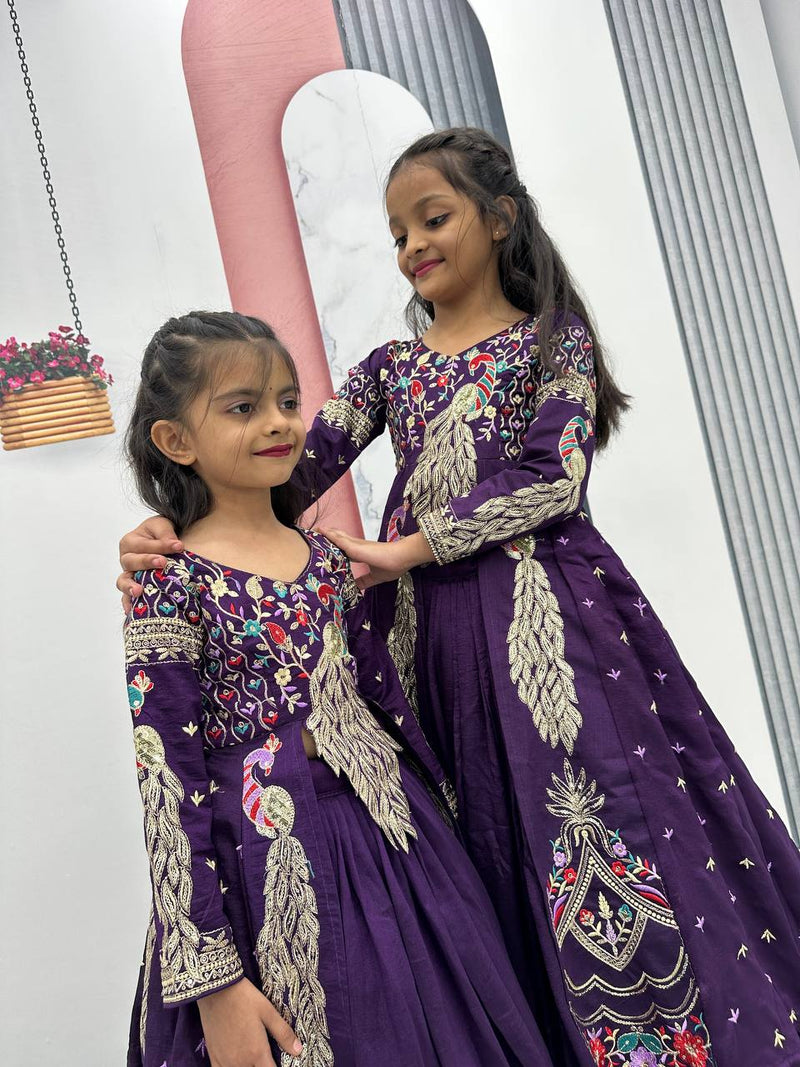 Premium Quality Heavy Traditional Crop Top with Shrug