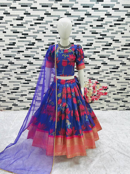 New Designer Heavy Pure Kota Silk Lehengaa -Cholii OC-168