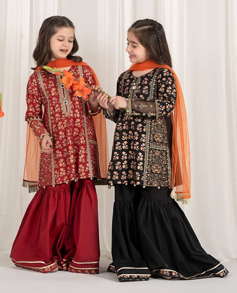 TRENDING TOP WITH SHARARAA AND DUPATTAA OC-204