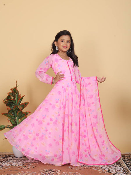 Launching New Collection Beautiful Kids Gownn Set OC-191
