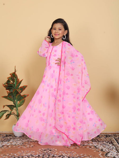 Launching New Collection Beautiful Kids Gownn Set OC-191