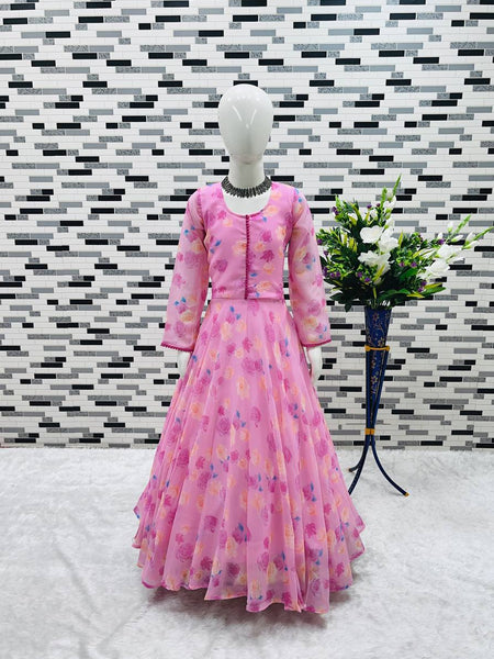 Launching New Collection Beautiful Kids Gownn Set OC-191