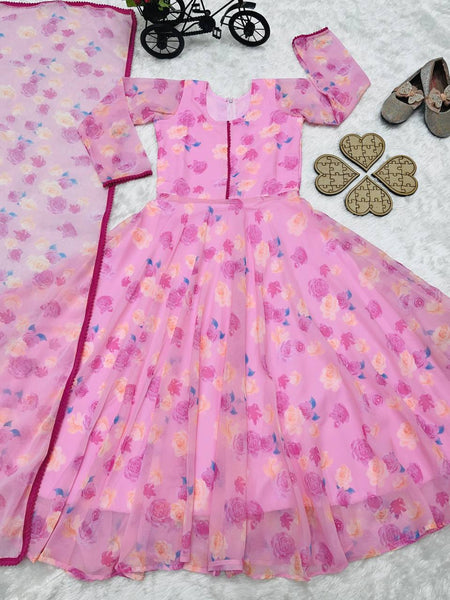 Launching New Collection Beautiful Kids Gownn Set OC-191