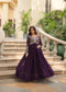 Payal's Blooming Gown With Sequins-Multi Embroidered Work L9195