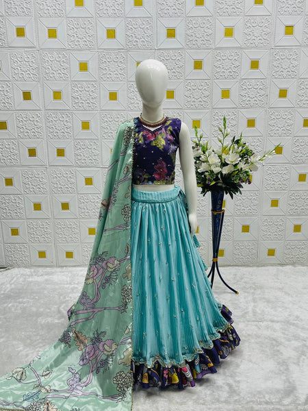 New Festival Lehenga Choli Set Ready To Wear Collection OC-215