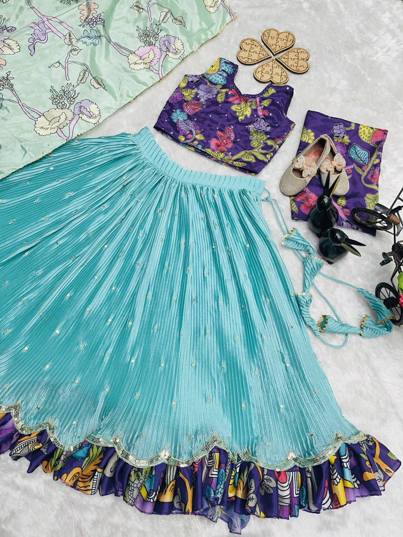 New Festival Lehenga Choli Set Ready To Wear Collection OC-215