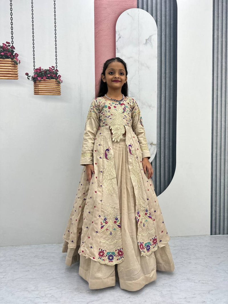 Premium Quality Heavy Traditional Crop Top with Shrug