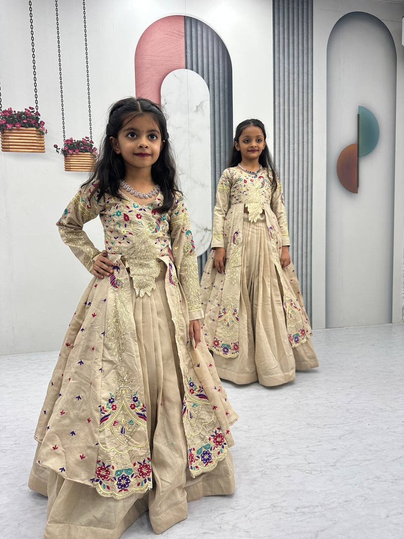 Premium Quality Heavy Traditional Crop Top with Shrug