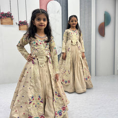 Premium Quality Heavy Traditional Crop Top with Shrug