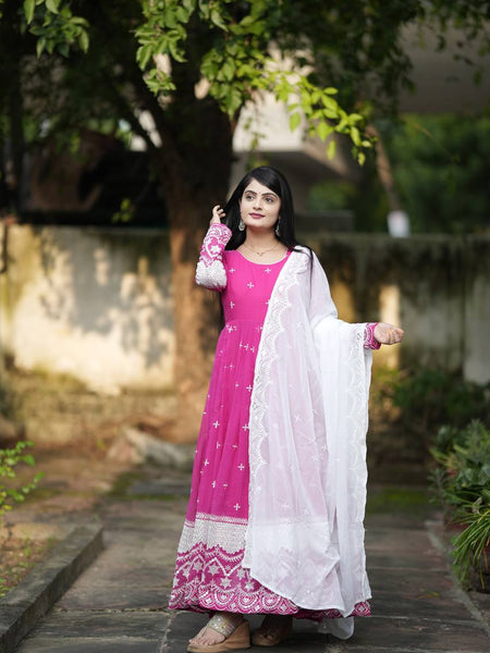 Chandni's Latest Anarkali Suit Set