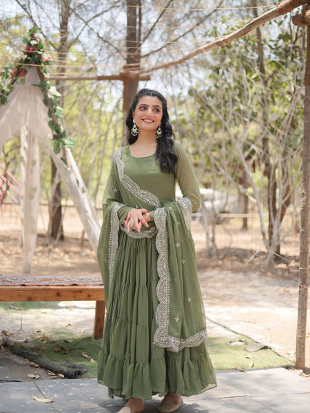 PREMIUM READYMADE GOWN COLLECTIONS LW-9147