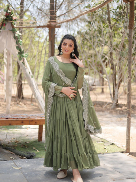 PREMIUM READYMADE GOWN COLLECTIONS LW-9147