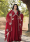 SHIWANI PREMIUM READYMADE ALIA CUT GOWN WITH DUPATTA SET  KA-1107