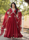 SHIWANI PREMIUM READYMADE ALIA CUT GOWN WITH DUPATTA SET  KA-1107