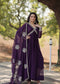 SHIWANI PREMIUM READYMADE ALIA CUT GOWN WITH DUPATTA SET  KA-1107