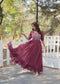Partywear Embroidered Work GOWN KA-1109