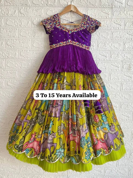 NEW DESIGNER KEDIYA STYLE LAHENGAa SET FULLY STTICHED OC-197