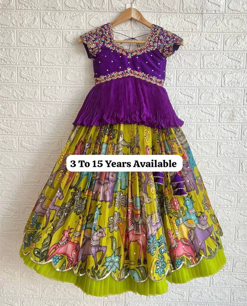 NEW DESIGNER KEDIYA STYLE LAHENGAa SET FULLY STTICHED OC-197