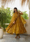 Bandhani Mehndi Colour Anarkali Suit Set
